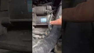 Toyota Camry starter replacement. #diy #howto #ucanfixit #automobile #cars #florida #toyota #diy