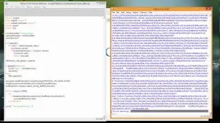 Python read prozess memory