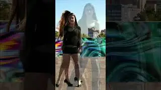 Emma's three fashion ideas, young model   