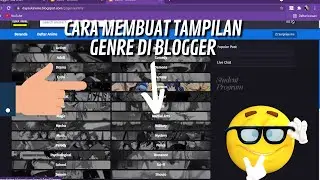 TUTORIAL MENAMBAHKAN TAMPILAN GENRE DI BLOGGER