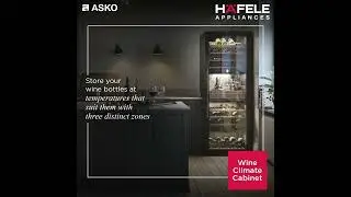 The Asko Wine Climate Cabinet by Hafele
