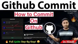 How to Commit on GitHub Step-by-Step | Complete Any Guild Commit Task Easily!