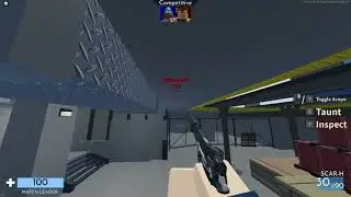 i got caught shooting thru walls.. (Arsenal)