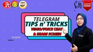 TELEGRAM I TIPS AND TRICKS I VIDEO/VOICE CHAT DAN SHARE SCREEN