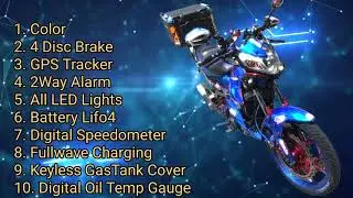 Modification and Accessories Kawasaki Fury125R