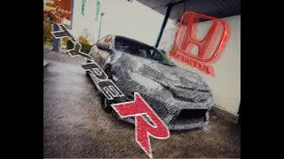 HONDA TYPE R FK8 Droneshot CARPORN