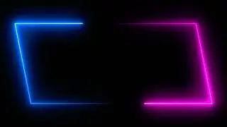 Neon Light | Glowing Light | Neon Frame | Glowing Frame | Neon Border | Glowing Border