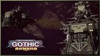 Orks vs Space Marines | Battlefleet Gothic Armada