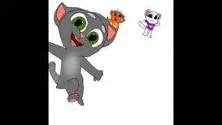 Talking Tom Cinnamon the 💦🌞 - #shorts