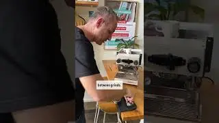 Setting up a La Marzocco Pico coffee grinder. Full video is live on our YouTube channel #coffee