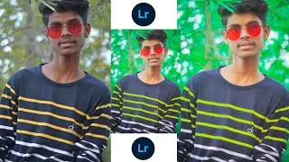 Lightroom green background photo editing @LSEDITING...