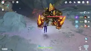 Primo Geovishap defeated by Eula | Genshin Impact