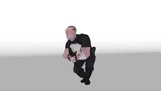punisher 3D animation Maya 2019