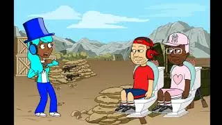 Go!Animate But Everybody Is Using The Toilet #1