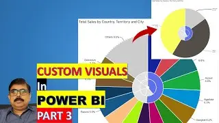 Custom Visuals in Power BI   Part 3   Pie Chart with Drill Down Option