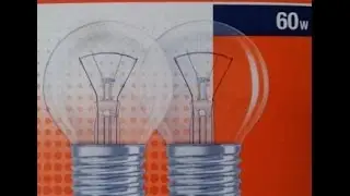 Светодиодные лампы Sun-Day LED 7W против ламп накаливания 60W и 40W