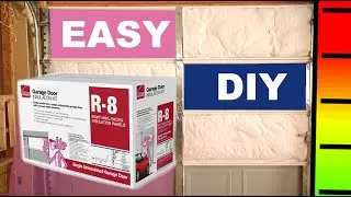Garage Door Insulation Installation How to Keep Garage Cooler in Summer and Warmer In The Winter