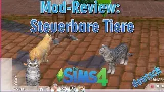 Sims 4 - Mod Review: Controllable Animals (Selectable Pets)