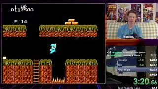 Super Pitfall [NES] Speedrun in 5:10