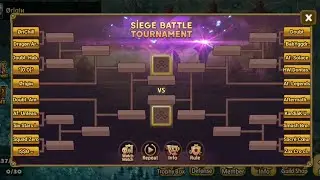 TORNEIO DE SIEGE - COMENTANDO CHAVEAMENTO E APOSTAS!