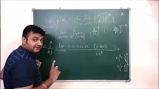 Lecture 27: Proof of --- Limit of binomial distribution is Poisson Distribution.