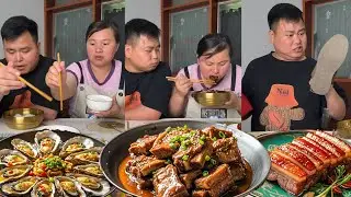 My foolish husband thought he was eating BBQ, but fell right into my trap.