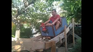 UNA MUNTANYA RUSSA A CASA//Mine train // homemade roller coaster