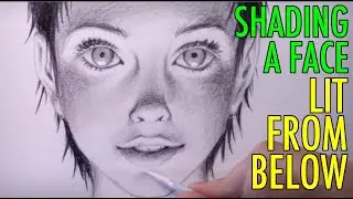 Shading a Face That's Lit From Below