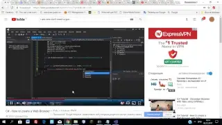 Создание браузера на C ++ в Visual Studio 2017