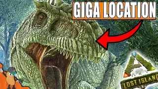 Where To Find Giga On Ark Lost Island! Ark Lost Island Giga Location