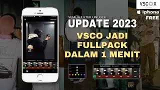VSCO X  Tutorial iOS iPhone TERBARU 2023