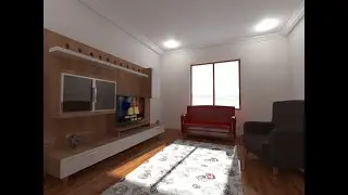 AutoCAD Render ve Görselleştirme-30.bölüm-8.ders  iç mekan render (materyal düzenleme)