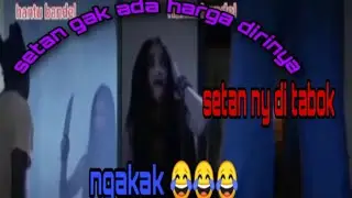 kuntilanak gak punya harga diri gangguin yang mau saur, bikin ngakak