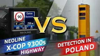NEOLINE X-COP 9300s in Poland. Example of detection