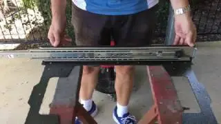 700mm Drawer Slide Demonstration