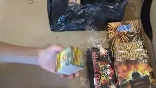 Посылка с пиротехникой # петарды на новый 2018 год