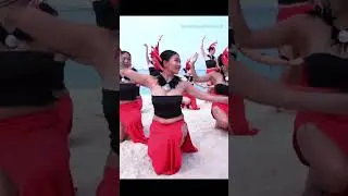 Polynesian Dance/ /Ori Tahiti/Tahitian Dance Workout Fitness/Tutorial Basic Step Cardio タヒチアンダンス