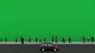 Green Screen Road Templet | Green screen video Road video