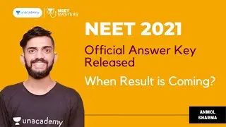 NEET 2021 Official Answer Key Released | When will be the Result Announced? | Anmol Sharma
