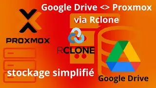 Google Drive & Proxmox via Rclone: stockage simplifié