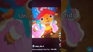 Chopper cantando #demiparati #parati #anime #onepiece #