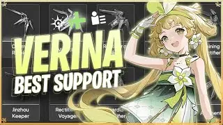 Healer Terbaik! Build Verina Best Support  - Wuthering Waves [TOPUP DI FEBRY.STORE]