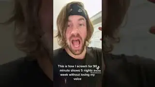 Caleb Shomo Teaches How To Do His Screams #beartooth #calebshomo #metalvocals #tiktok #lesson