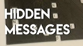 Escape Room Puzzle or Just Fun: Hidden Message Puzzle and Template