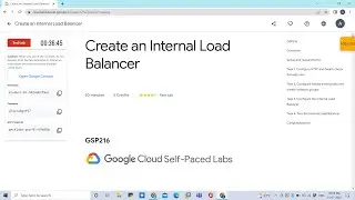 Create an Internal Load Balancer 