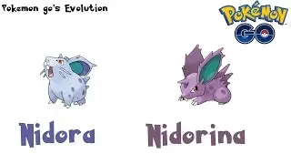 Pokemon Go's Evolution: Nidoran evolves into Nidorina