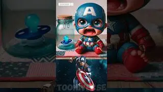 Superheroes baby needs a pacifier|Marvel vs DC - All Characters #avengers #shorts #marvel #spiderman