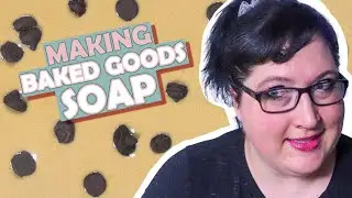 Choccy Chip soap making