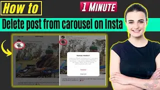 How to delete post from carousel on instagram 2024