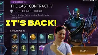The Last Contract Solo Raids Are Back Injustice 2 Mobile